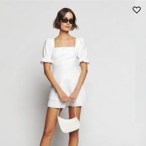 Evianna White Linen Dress, new with tags